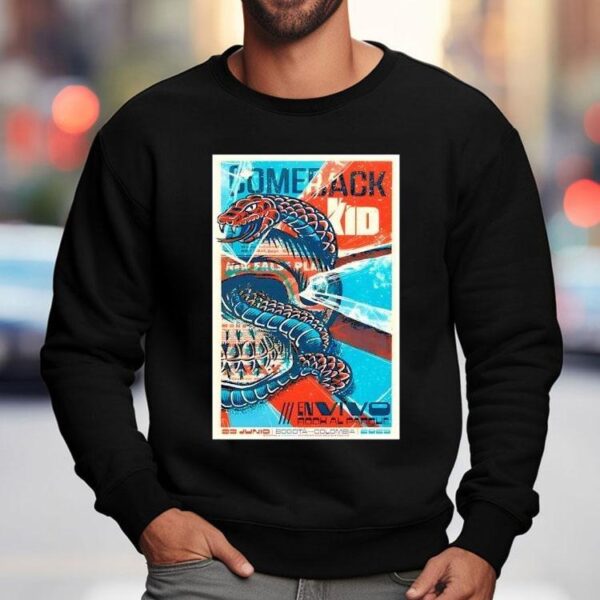 Comeback Kid June 23 2025 In Bogota Colombia Shirt