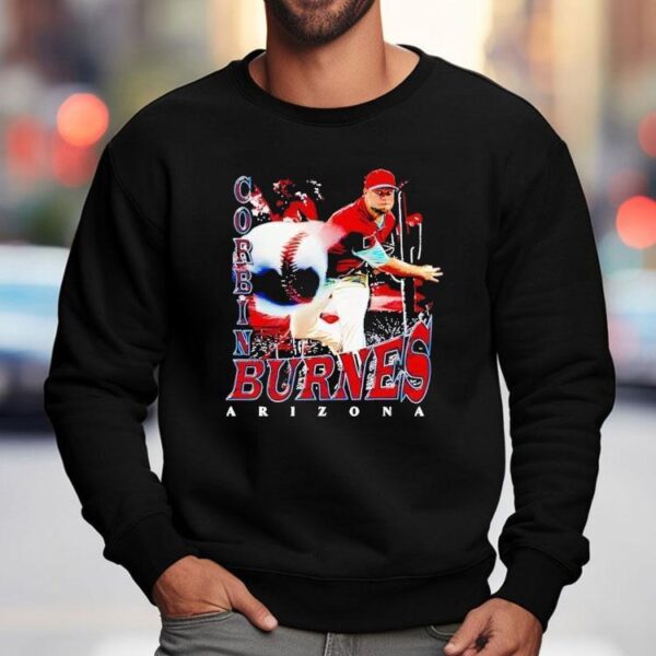 Corbin Burnes Arizona Grunge Baseball Shirt