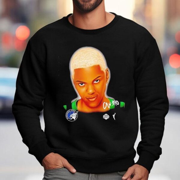 Courtney Williams Face Minnesota Lynx Basketball Graphic Shirt