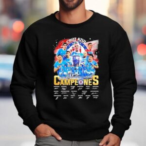 Cruz Azul Fc Concacaf Champions Cup Campeones Signatures Sweatshirt