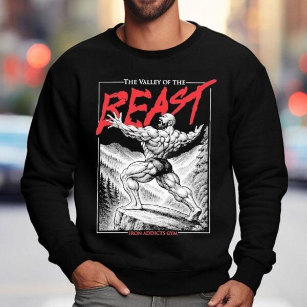 Ct Fletcher The Valley Of The Beast Iron Addicts Gym Shirt