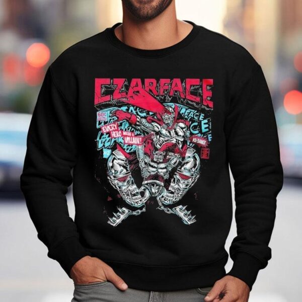Czarface Every Hero Needs A Villain Ka Bang Collage Shirt
