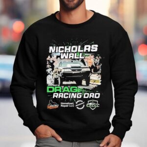 Dadrod Garage Team Nicholas Wall Problem Child Drag Racing Dad Sweatshirt