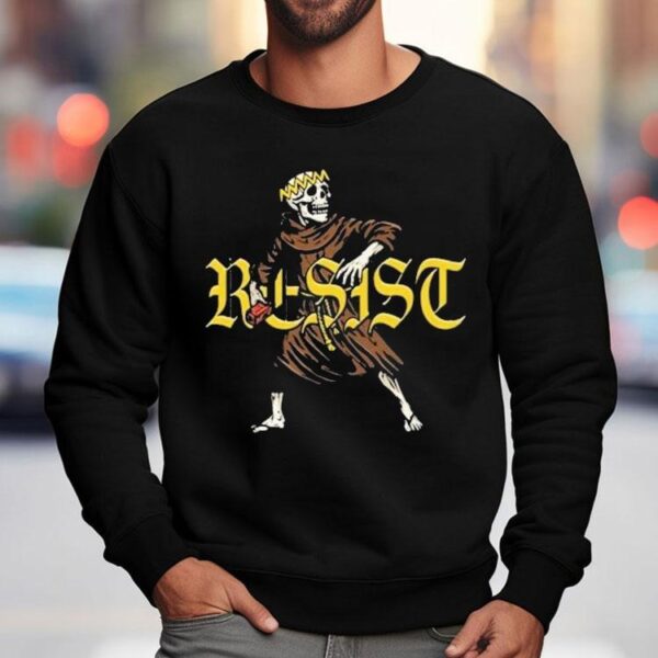Dead Friar Society Resist Skeleton Shirt