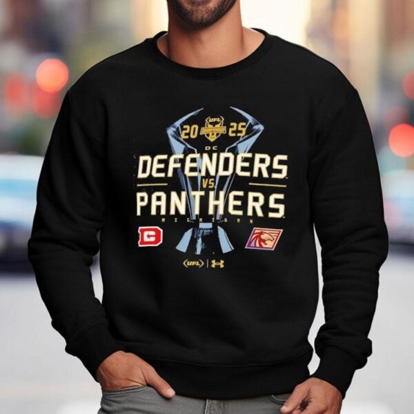 Defenders Vs Panthers Ufl Championship 2025 Shirt