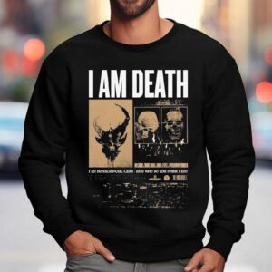Demon Hunter I Am Death I Am No Sacrificial Lamb Just Who Do You Think I Am Sweatshirt