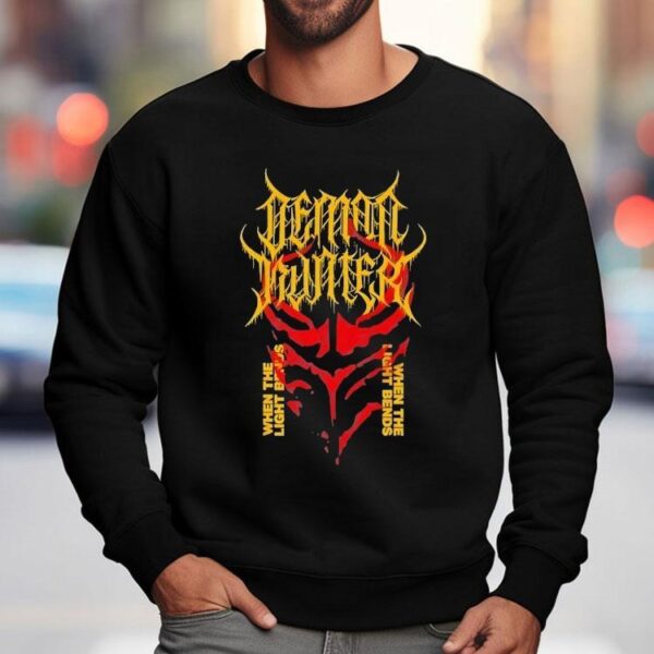 Demon Hunter When The Light Bends The Light Shines In The Darkness And The Darkness Has Not Overcome It Shirt