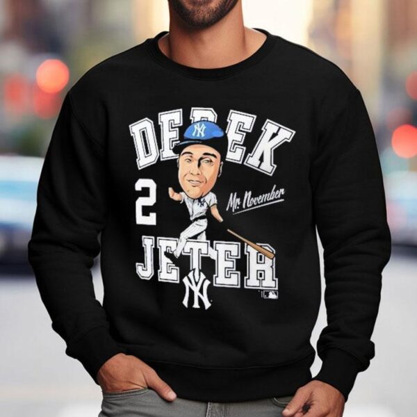 Derek Jeter Mr November New York Yankees Caricature Shirt