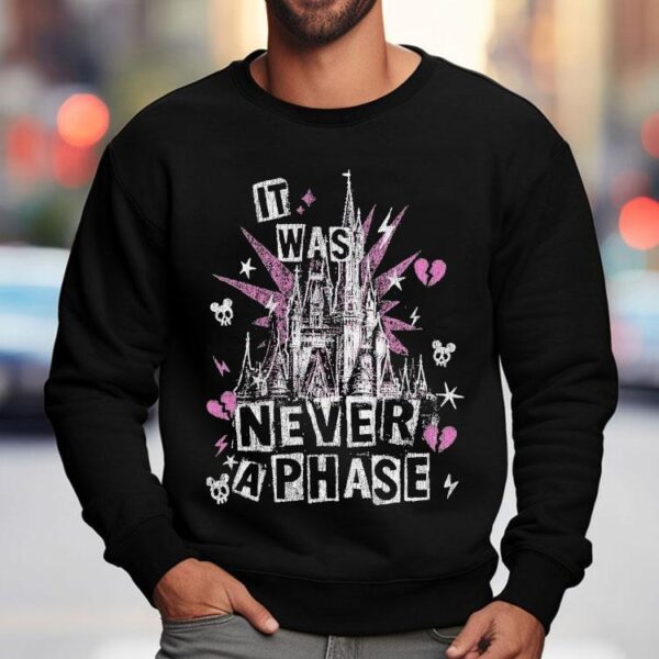 Disneyland It Was Never A Phase Broken Heart Shirt