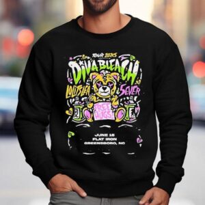 Diva Bleach Tour Music Show For Greensboro North Carolina Usa At Flat Iron On June Sweatshirt