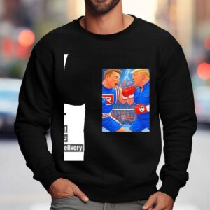 Donald Trump Vs Elon Musk Boxing Sweatshirt
