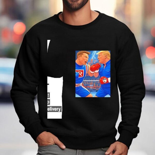 Donald Trump Vs Elon Musk Boxing 2025 Shirt