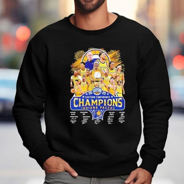 Eastern Conference Champions Indiana Pacers Signature 2025 Shirt