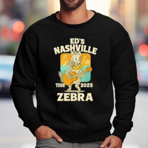 Ed S Nashville Tour Zebra Sweatshirt