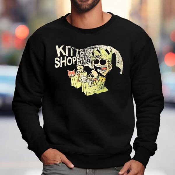 Eddsworld Kitten Shopping Retro Shirt
