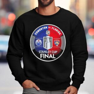 Edmonton Oilers Vs Florida Panthers Logos Nhl Stanley Cup Final Sweatshirt
