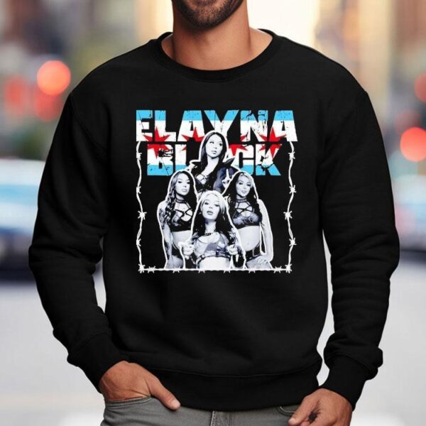 Elayna Black Wwe Shirt