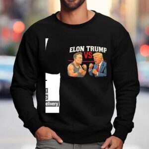 Elon Musk Vs Donald Trump Wrestling Sweatshirt