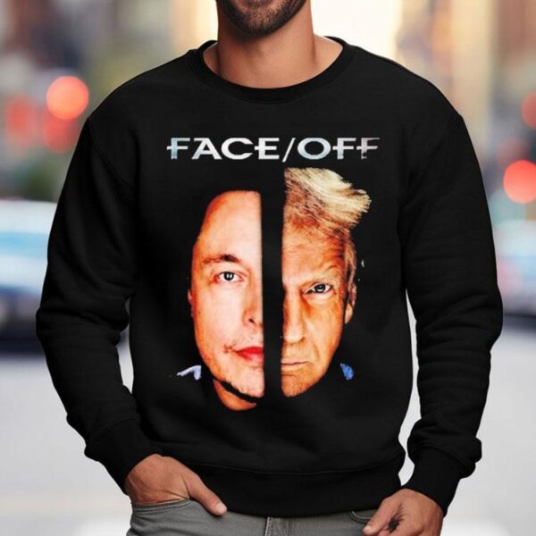 Elon Musk Vs Trump Face Off Shirt
