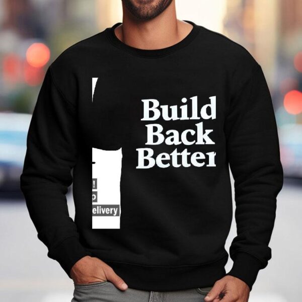Elon Musk Wearing Build Back Better Shirt
