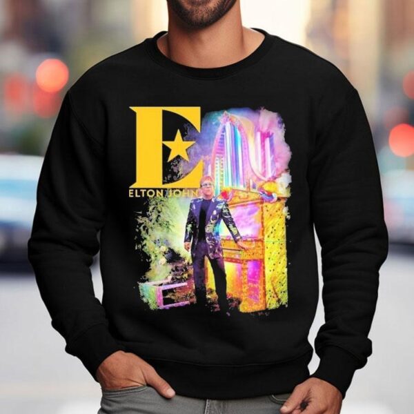 Elton John Yellow Brick Road Fan Piano Eu Leg 3 Tour 2019 Shirt