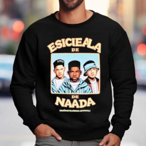 Escuela De Nada Esicieala De Naada Segun Inteligencia Artificial Sweatshirt