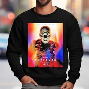 First Look Rex Mason In Superman Movie Only In Theaters July James Gunn Film Sweatshirt