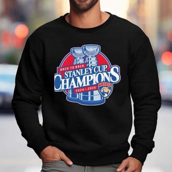 Florida Panthers 2024-2025 Back-to-back Stanley Cup Champions Shirt