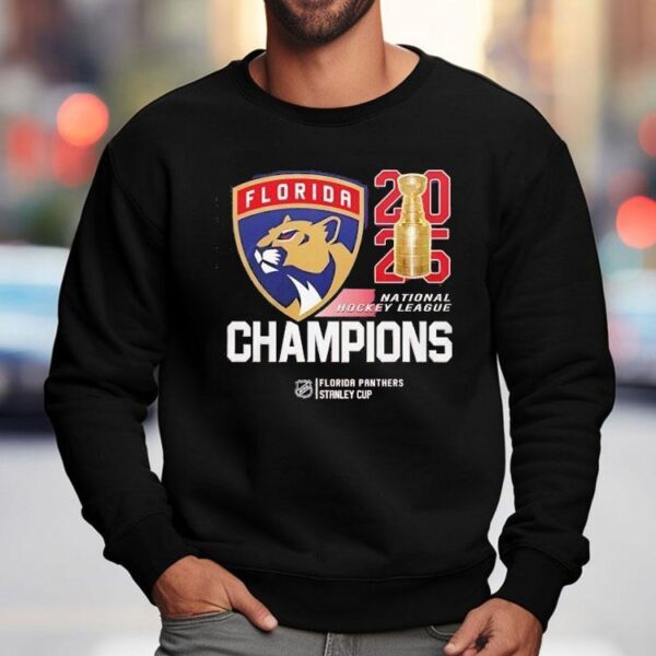 Florida Panthers 2025 National Hockey League Final Champions Shirt