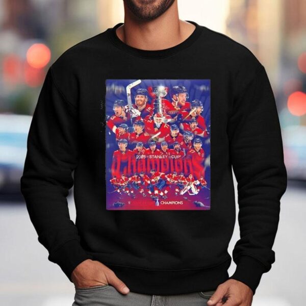 Florida Panthers Winning Stanley Cup Champions 2025 Shirt