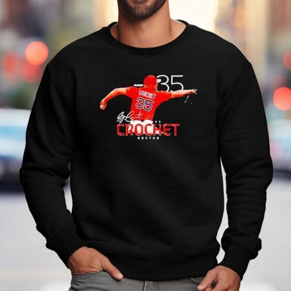 Garrett Crochet Boston Red Sox Signature Shirt