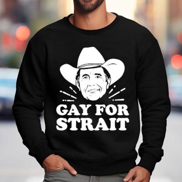 Gay For Strait Cowboy Shirt