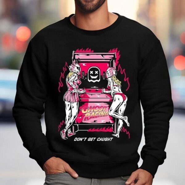 Ghost Racing Don’t Get Caught 1990’s Arcade Shirt