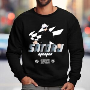 Gojo Satoru Racer Dim Mak X Jujutsu Kaisen Sweatshirt