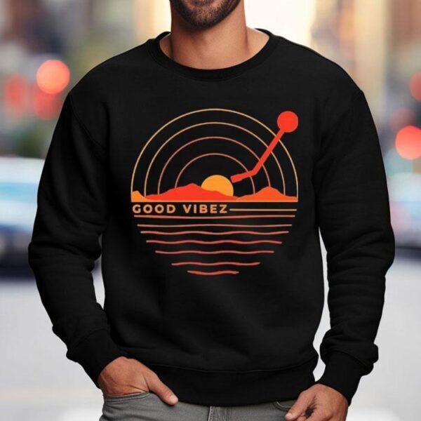 Good Vibez Record Sunset Shirt