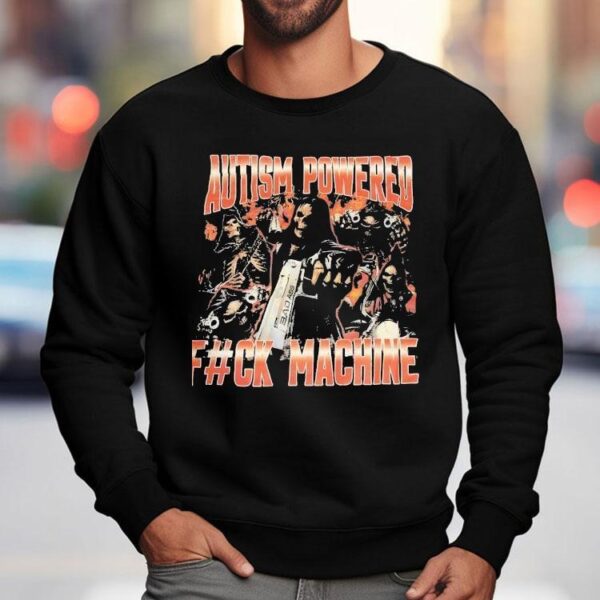 Grim Reaper Autism Powered Fck Machine Shirt