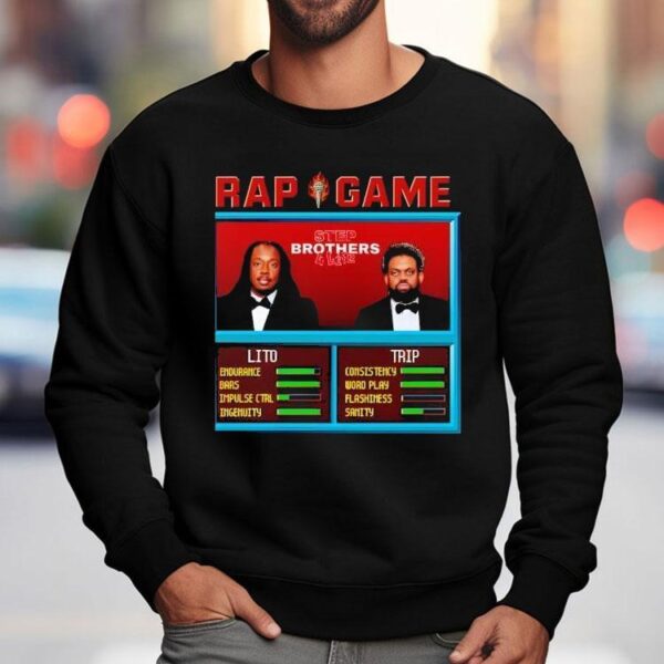 Grindhard Grey Rap Game Step Brother 4 Life Shirt