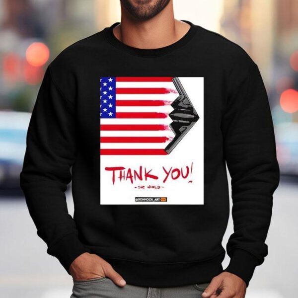 Gunther Eagleman Thank You The World Shirt
