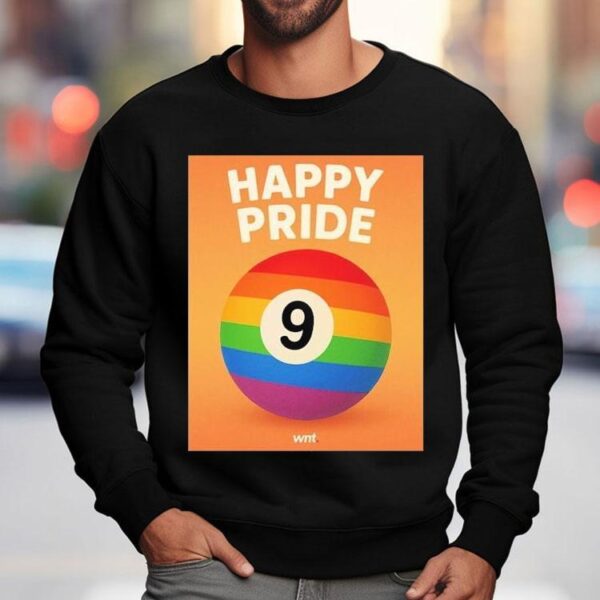 Happy Pride Month Matchroom Pool Wnt Shirt