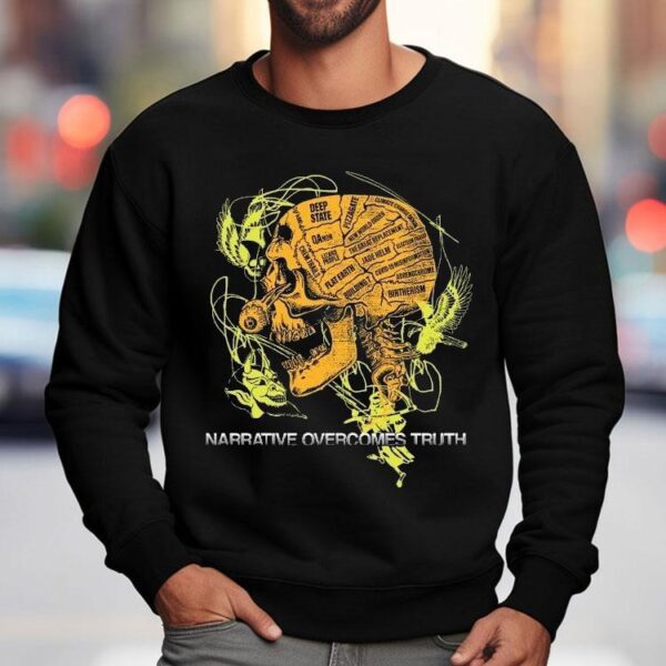 Hasan Piker Narrative Overcomes Truth Skull Shirt