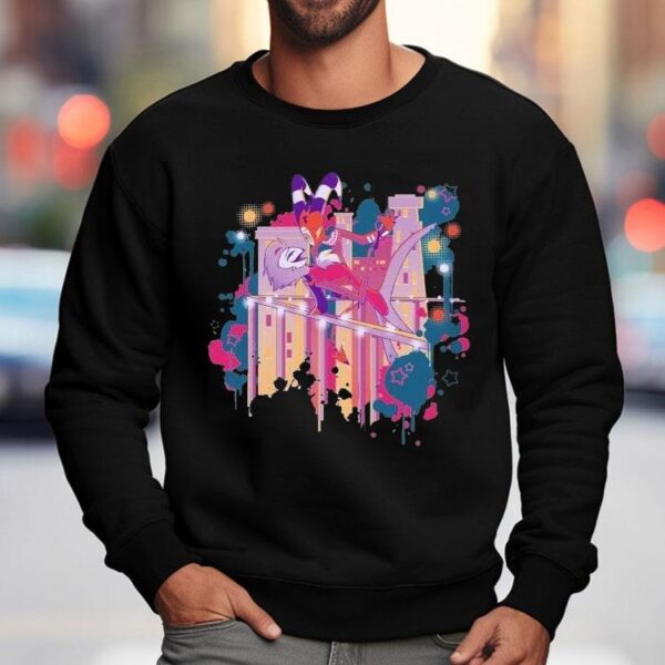 Hazbin Hotel Stolas + Blitz Rooftop Dance Shirt