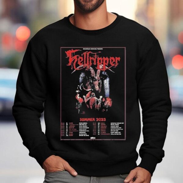 Hellripper Summer Tour 2025 Dates List Kicks Off In Pl Mystic Festival On June 6 Goat Shirt