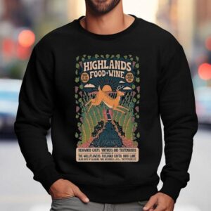 Highlands Food Wine November Highlands Nc Deer Sweatshirt