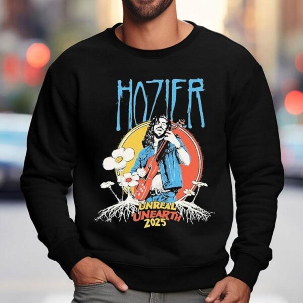 Hozier Unreal Unearth 2025 Flower Tour Shirt