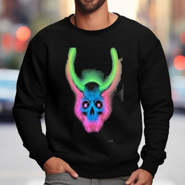 Inch Acrylic Skull Logo Shirt