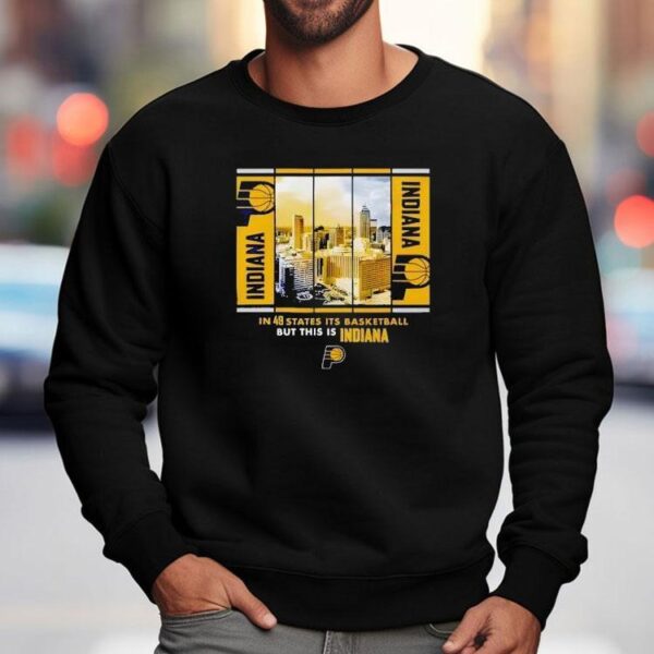 Indiana Pacers Stadium Essentials Skyline Boxout Shirt