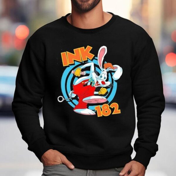 Ink-182 Roger Rabbit And Blink-182 Shirt
