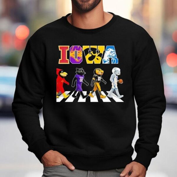 Iowa Sports Team Mascot Abbey Road Shirt