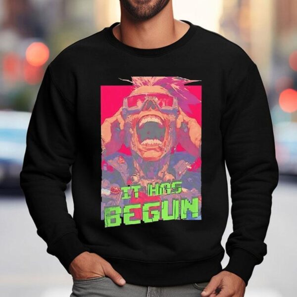 It Has Begun Style Comic Shirt