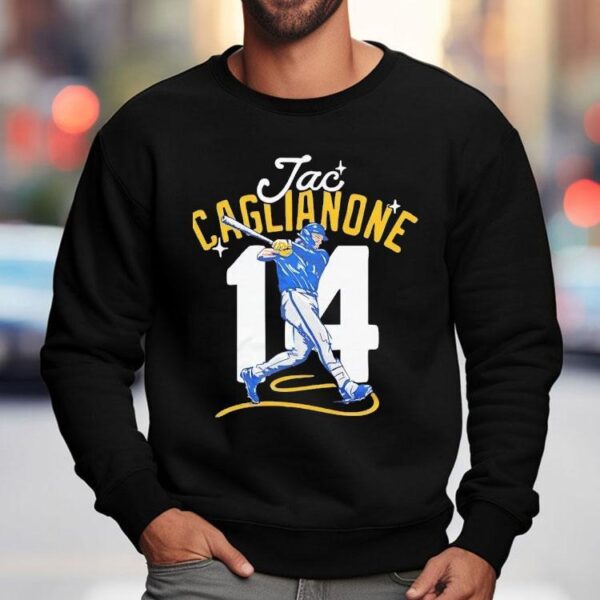 Jac Caglianone 14 Kansas City Royals Baseball Shirt